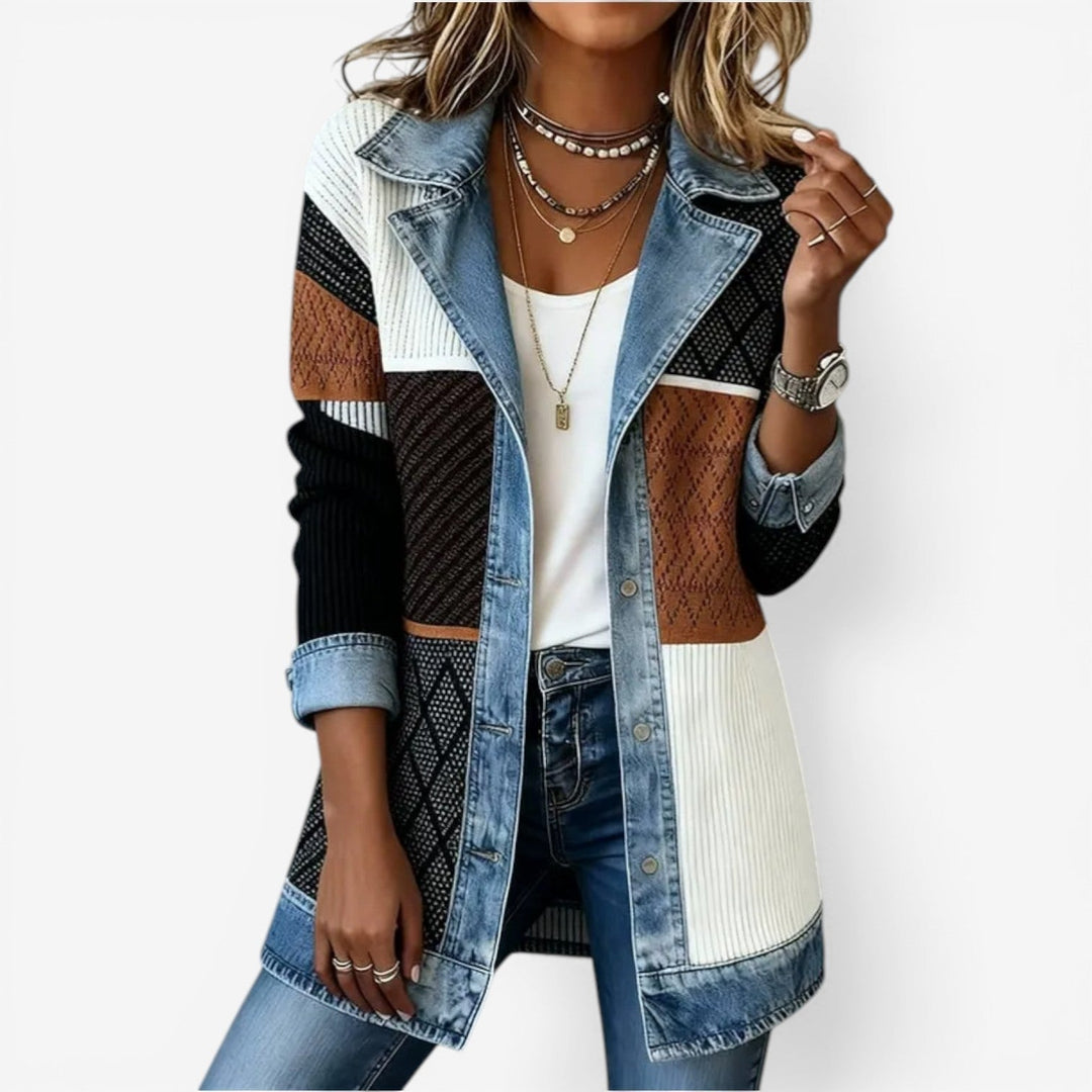 Bethany | Elegant Lagerkrage Knapppjacka