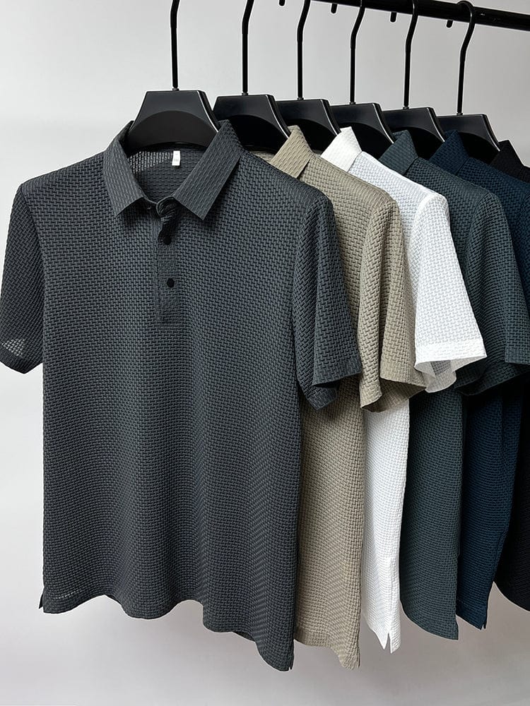 Parker | Stilig Knapp-up Polo Skjorta