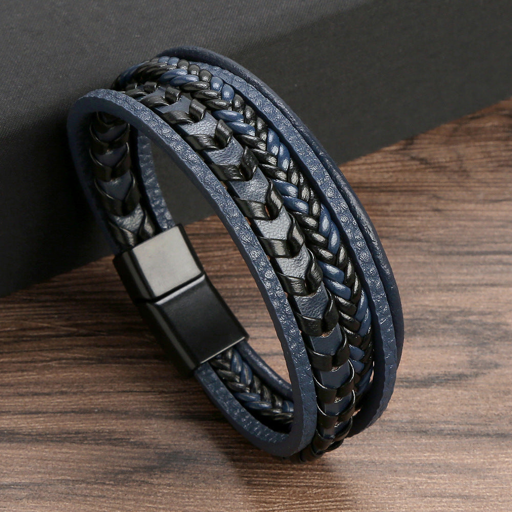 Nolan | Flätad Vikingarmband