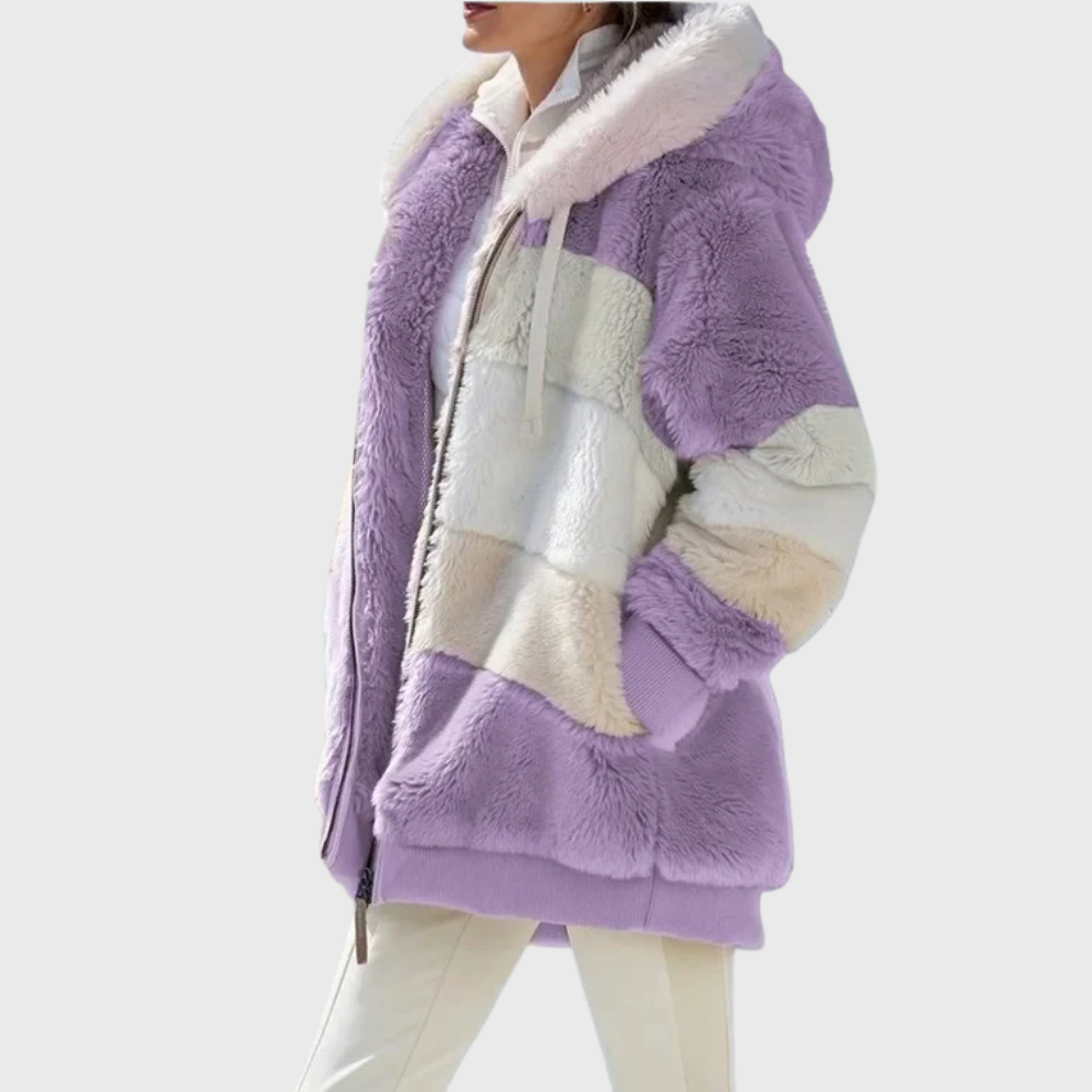 Sofia | Elegant Multicolor Varm Pufferjacka