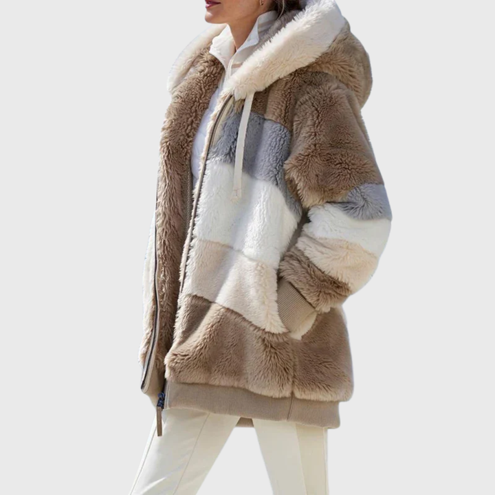 Sofia | Elegant Multicolor Varm Pufferjacka