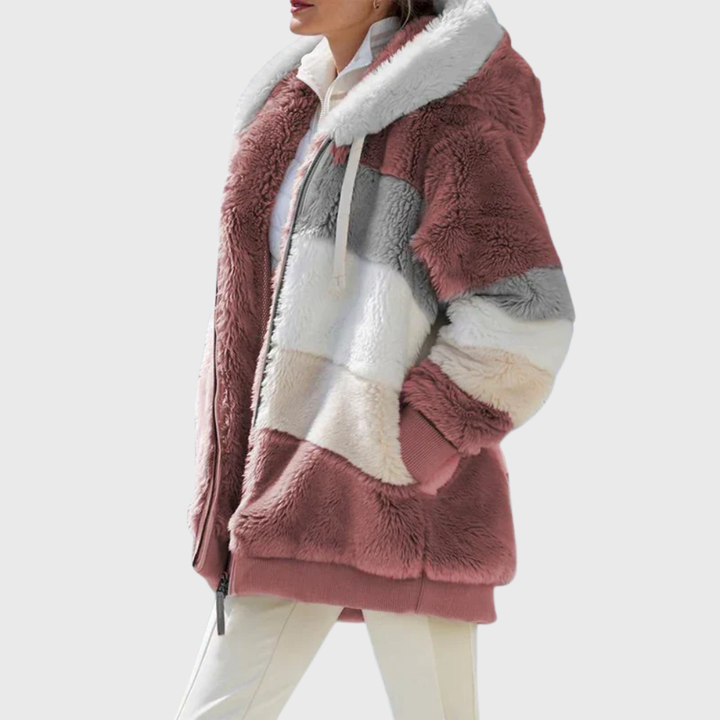 Sofia | Elegant Multicolor Varm Pufferjacka