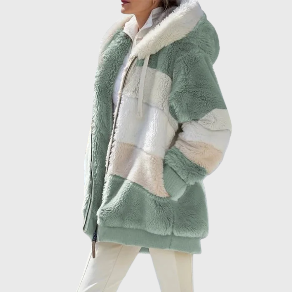 Sofia | Elegant Multicolor Varm Pufferjacka