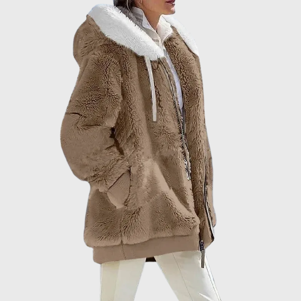 Sofia | Elegant Multicolor Varm Pufferjacka