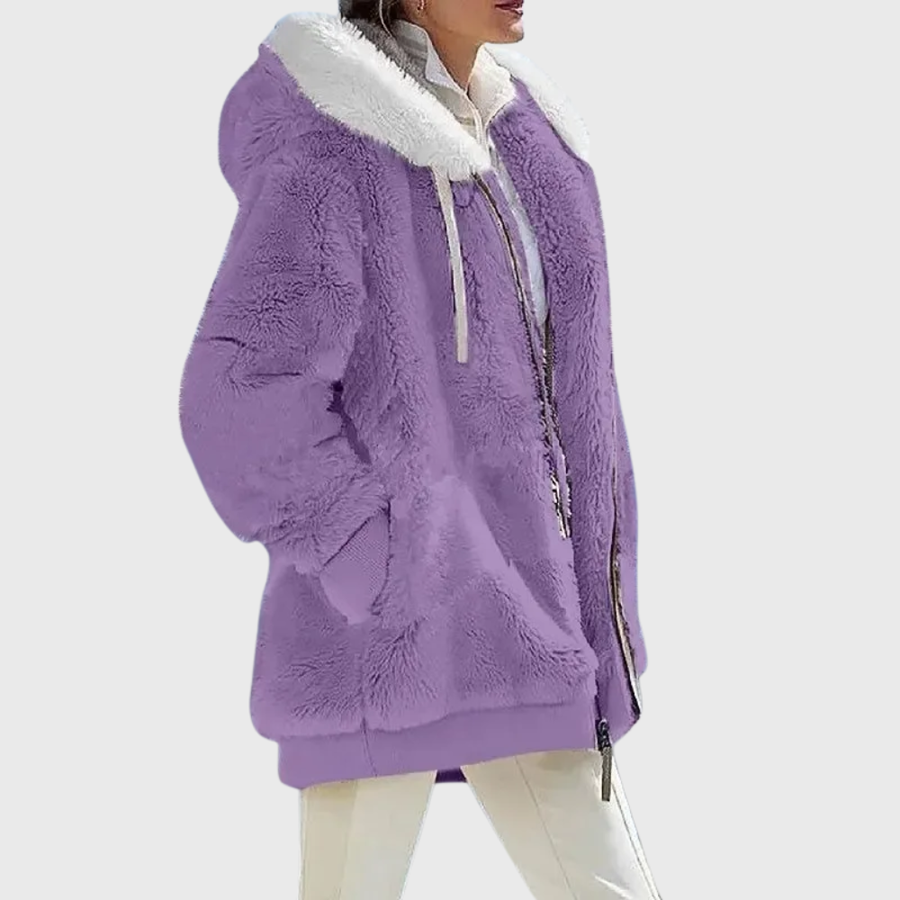 Sofia | Elegant Multicolor Varm Pufferjacka
