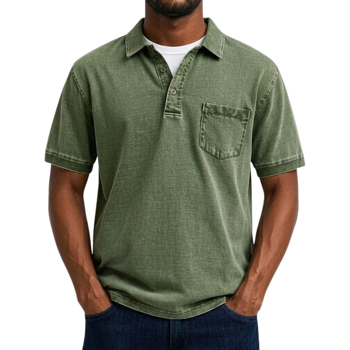 Preston | Vintage Casual Polo Shirt