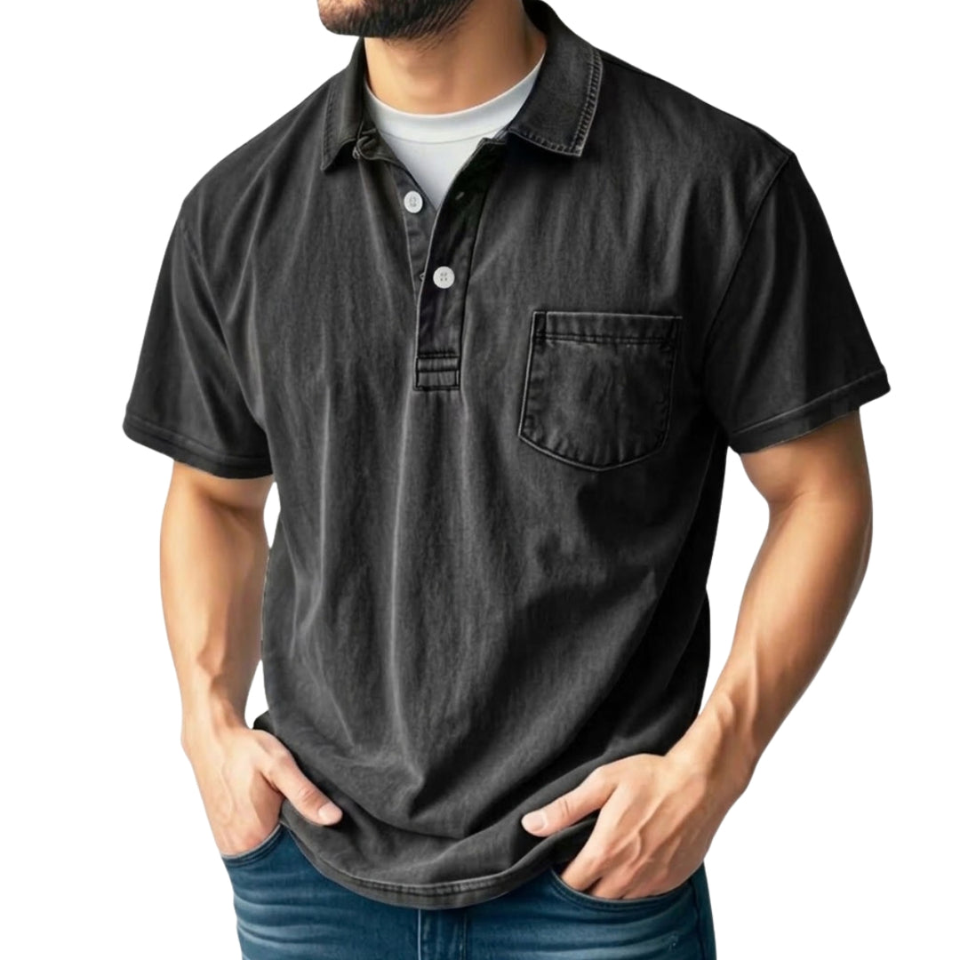 Preston | Vintage Casual Polo Shirt