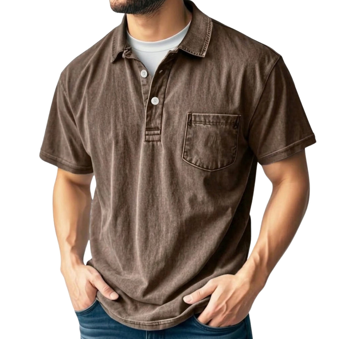 Preston | Vintage Casual Polo Shirt
