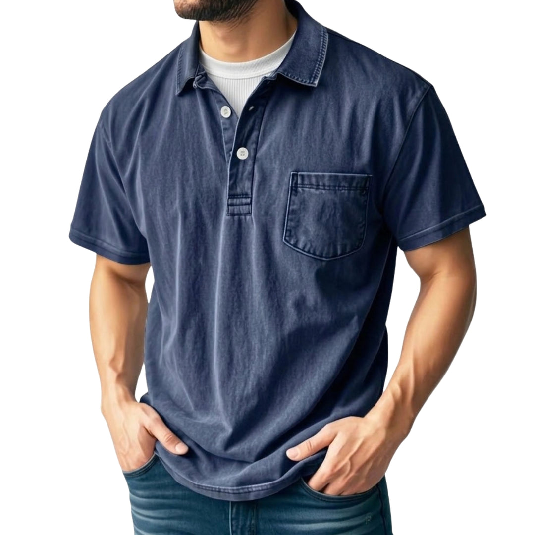 Preston | Vintage Casual Polo Shirt