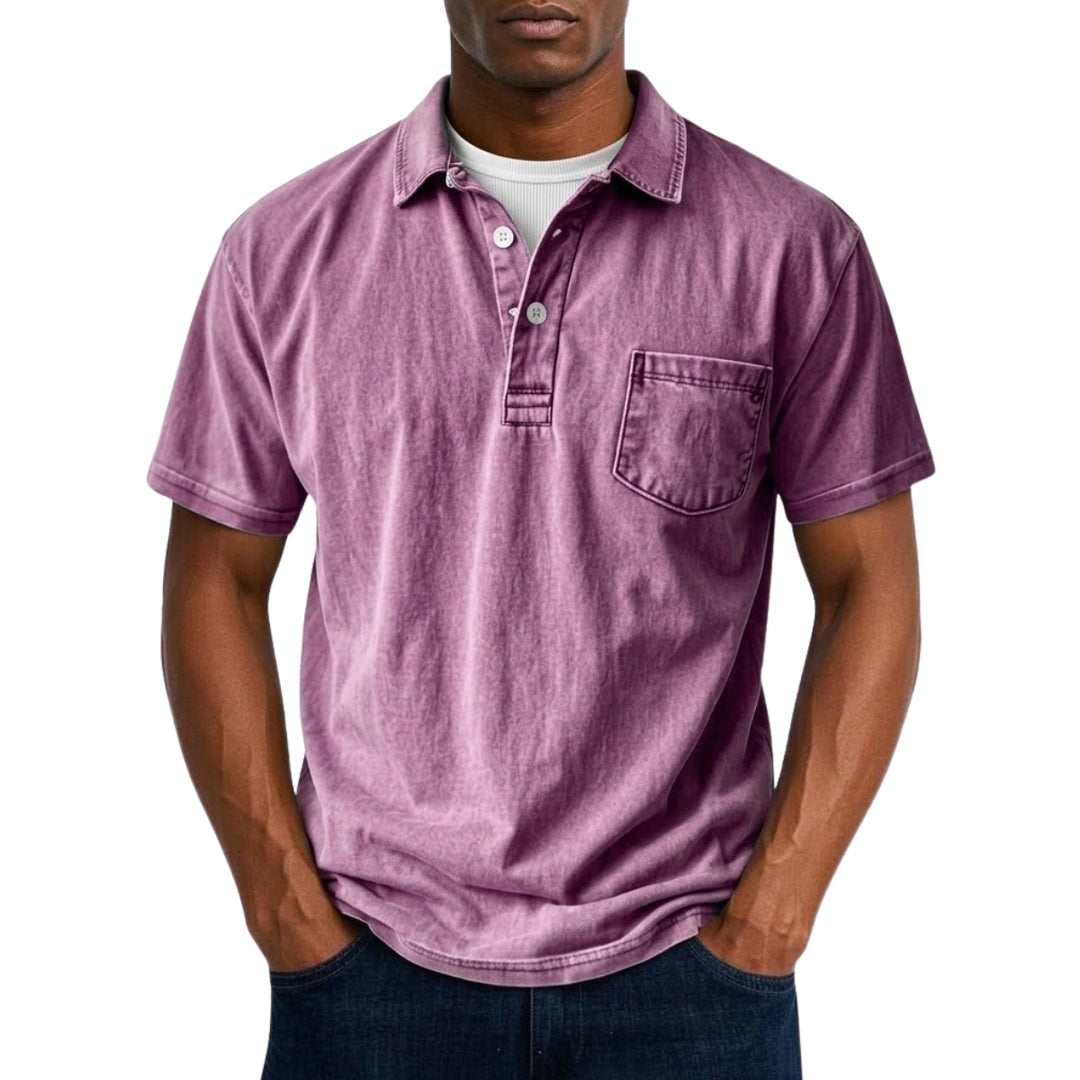 Preston | Vintage Casual Polo Shirt
