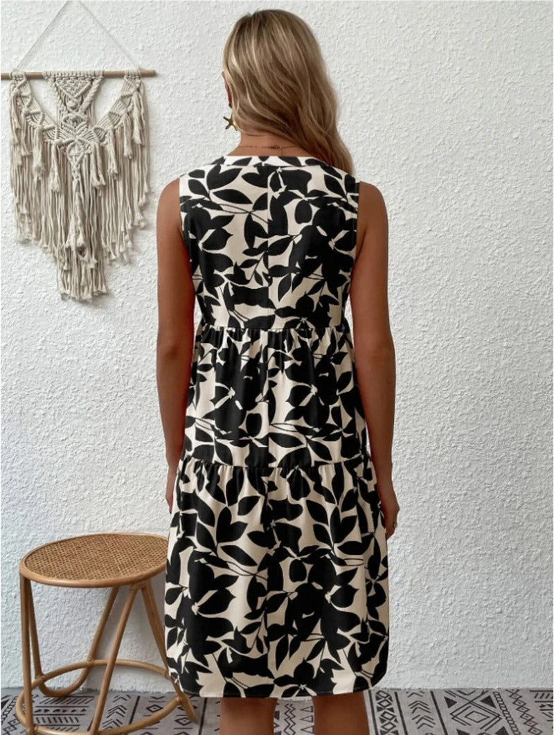 Sonia | Boho Blommig Klänning