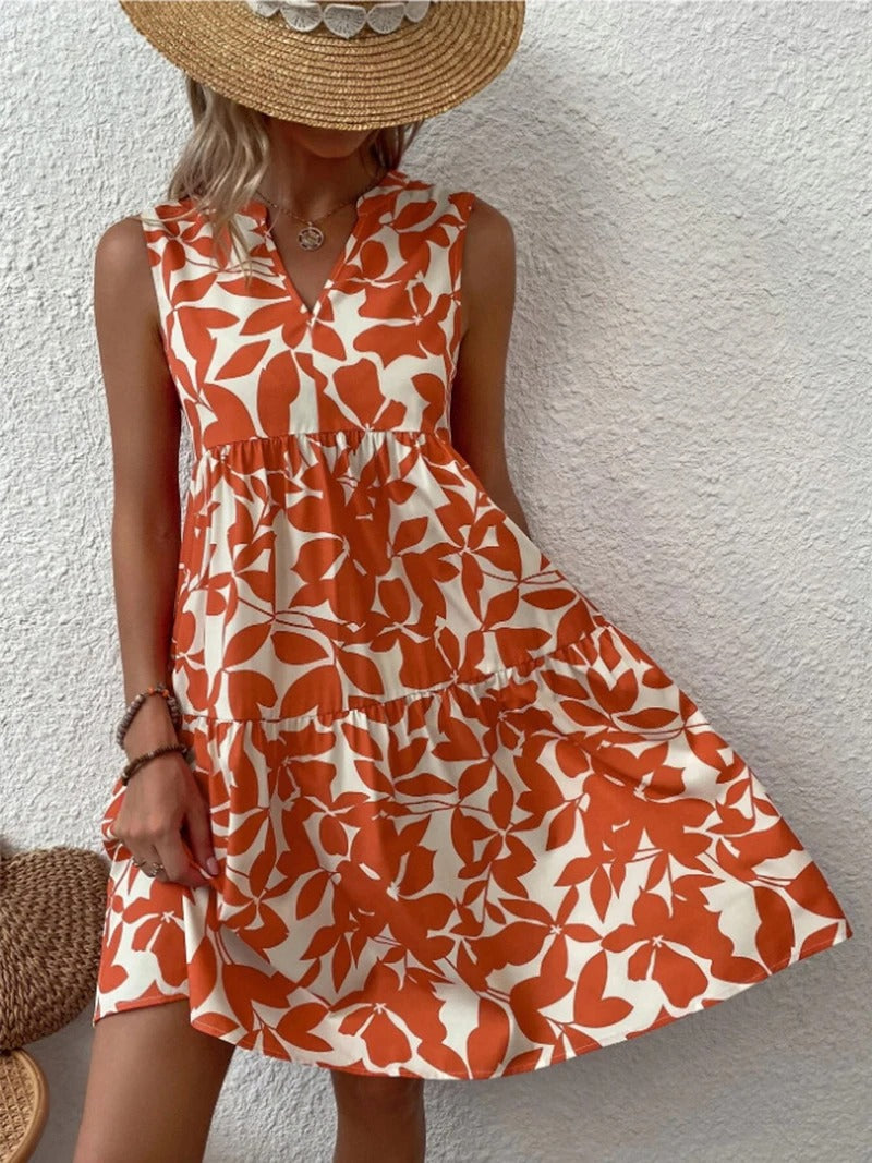Sonia | Boho Blommig Klänning