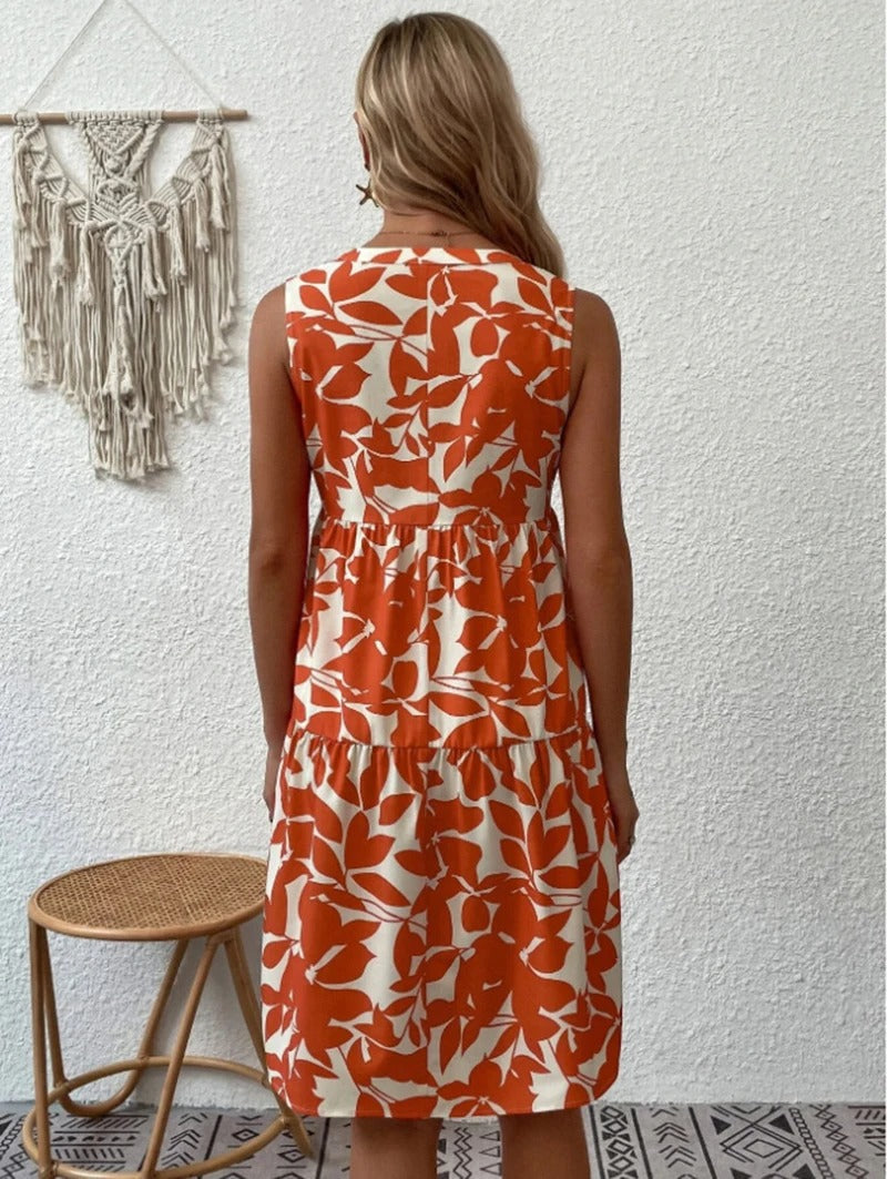 Sonia | Boho Blommig Klänning