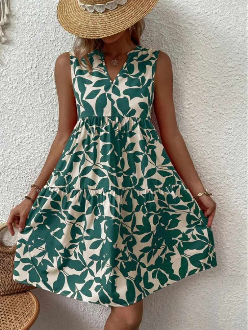 Sonia | Boho Blommig Klänning