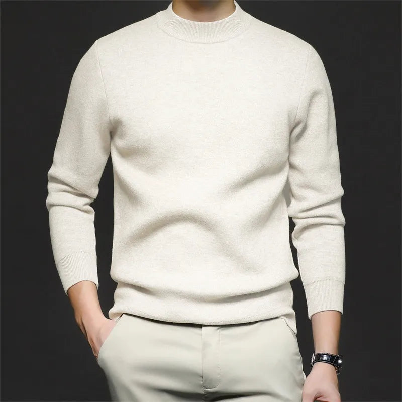 Russell | Finslipad Mock-Neck Tröja