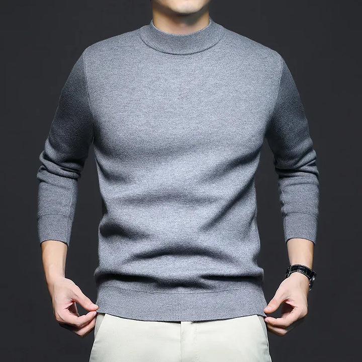 Russell | Finslipad Mock-Neck Tröja
