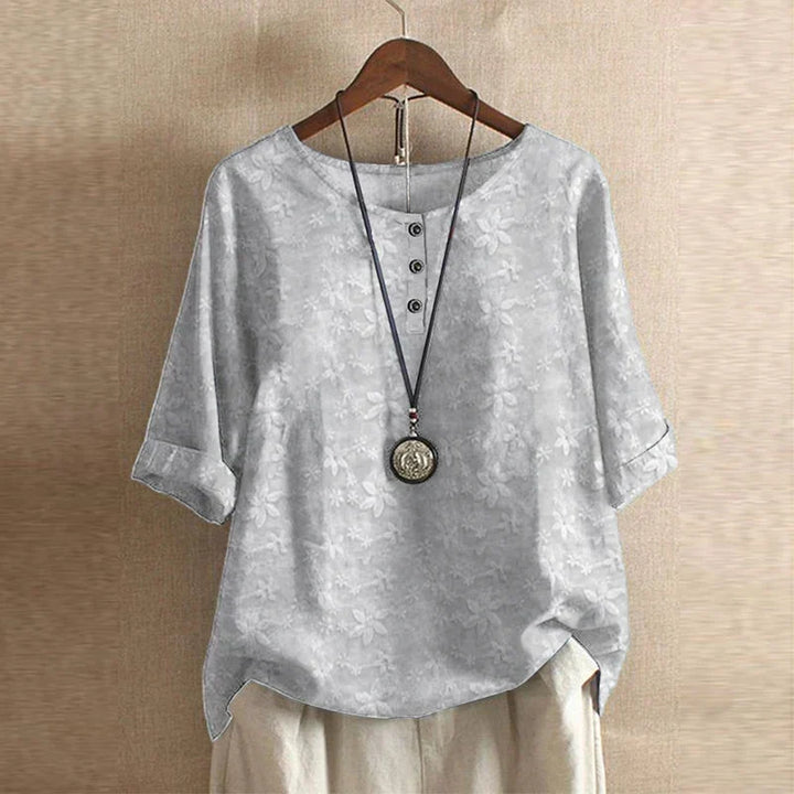 Raina | Avslappnad retroinspirerad blus