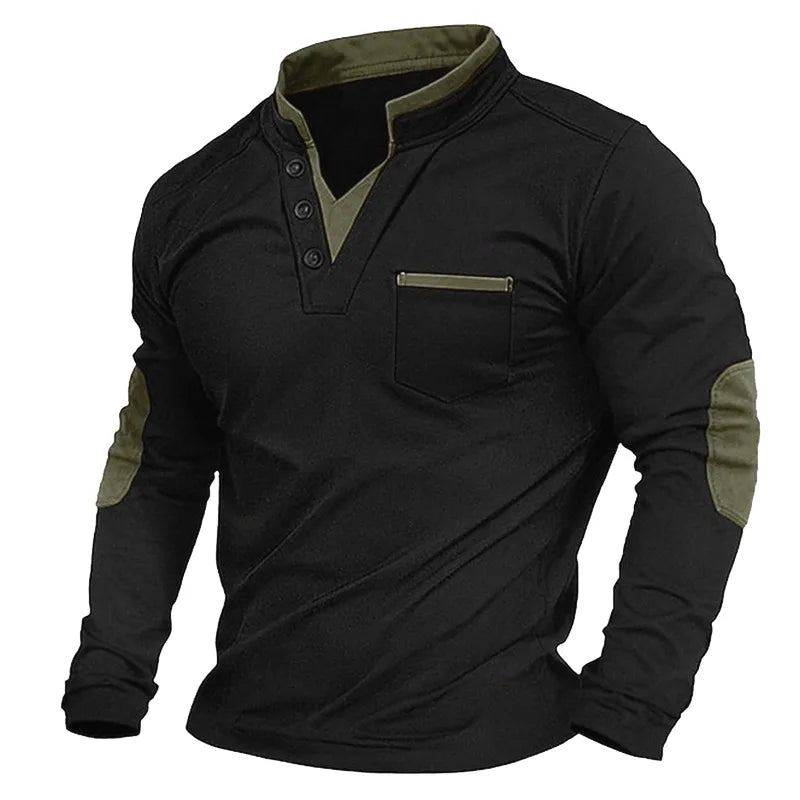 Ethan | Klassisk V-ringad Sweatshirt