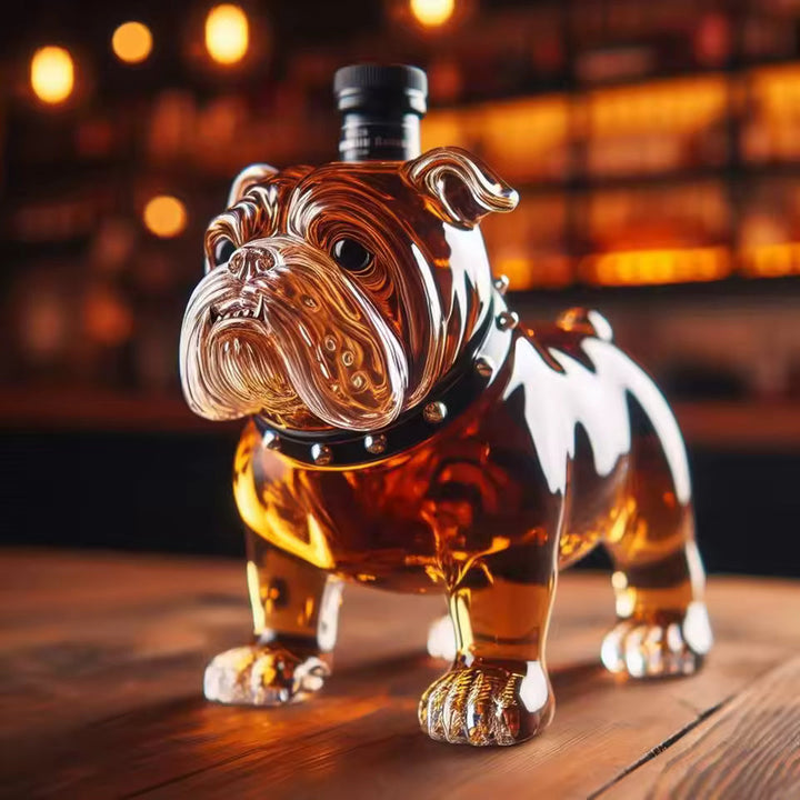 Frank | Whiskyflaska Bulldogdesign