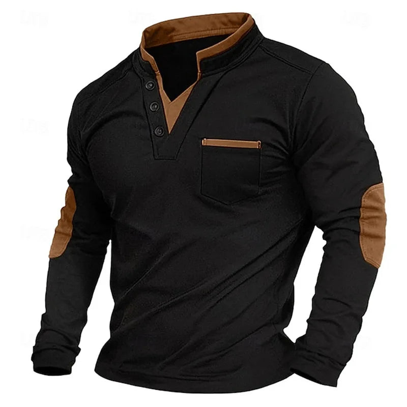 Ethan | Klassisk V-ringad Sweatshirt