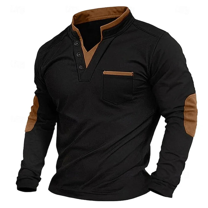 Ethan | Klassisk V-ringad Sweatshirt