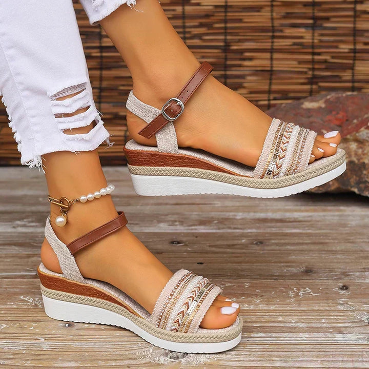Olivia | Klassisk Boho Ortopedisk Sandal