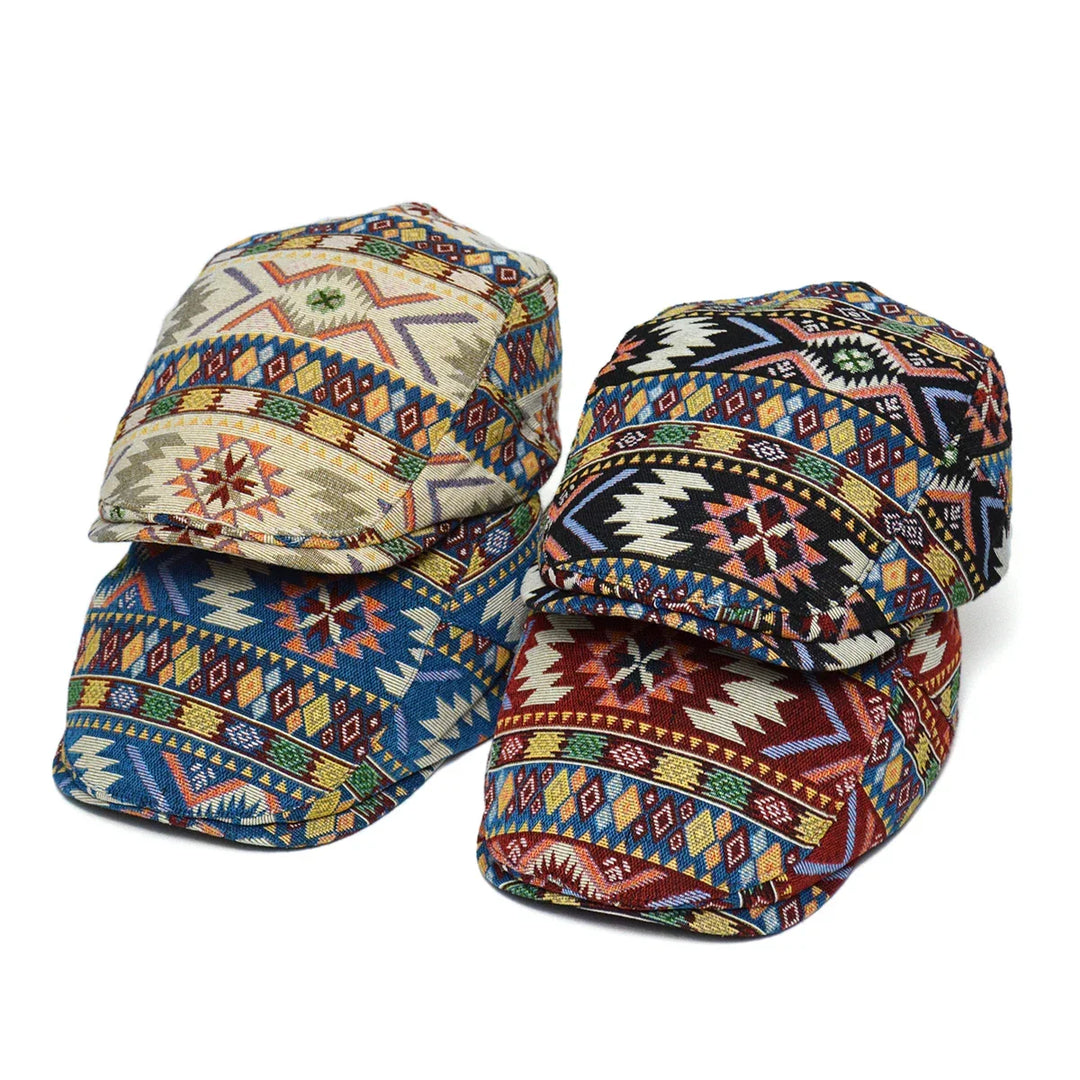 Dylan | Färgglad Vintage Aztec Keps