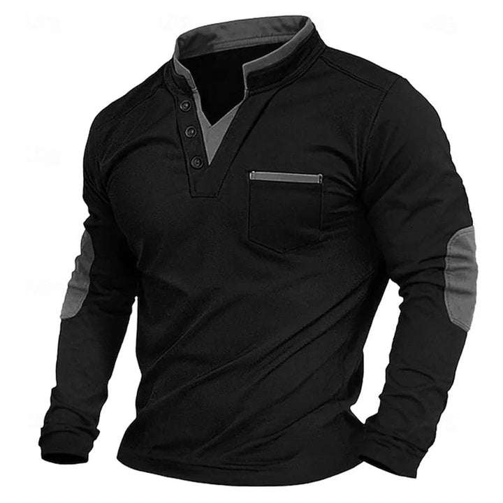 Ethan | Klassisk V-ringad Sweatshirt