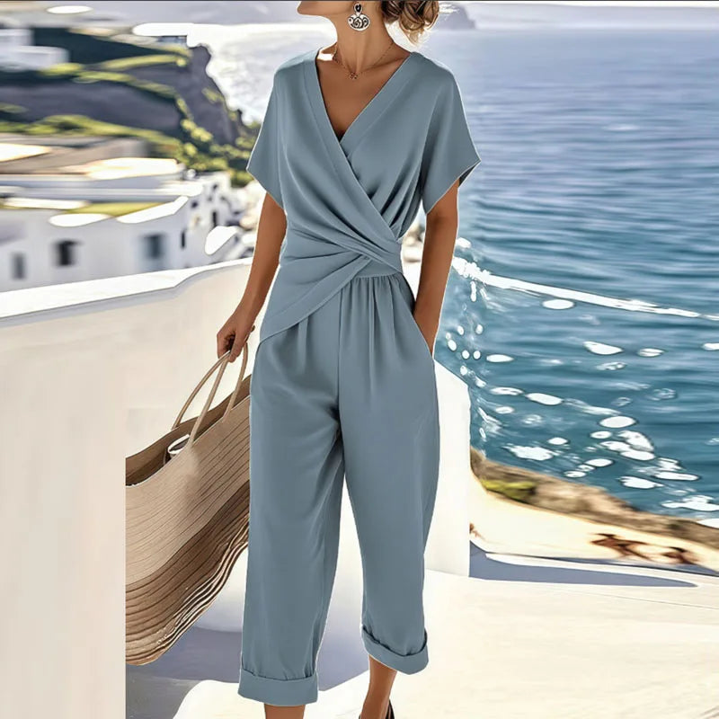 Courtney | Elegant Tvådelad Bekväm Set