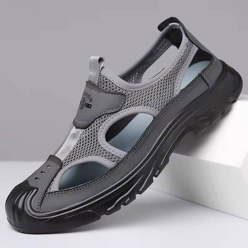 Roland | Premium Slip-On Stängda Tå Sandaler