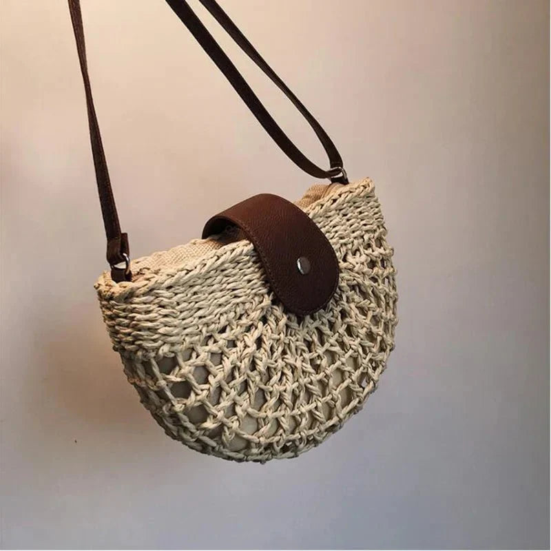 Tessa | Stilig Flätad Webbdesign Väska