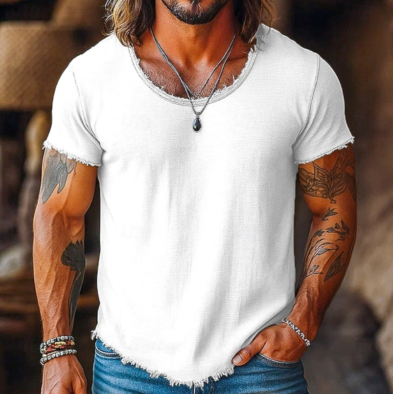 Grayson | Avslappnad Crew Neck T-Shirt