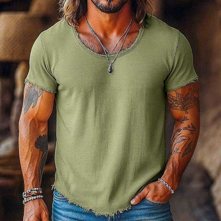 Grayson | Avslappnad Crew Neck T-Shirt