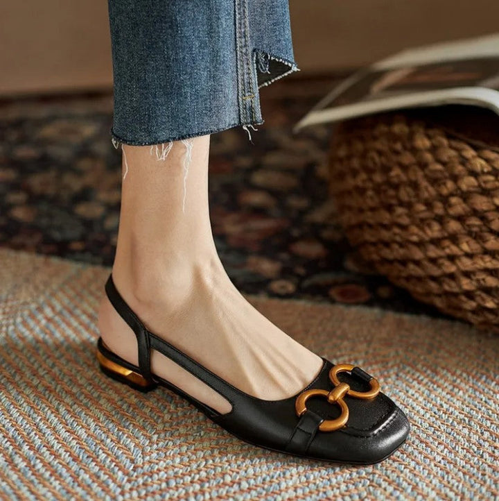 Anna | Komfort Slingback Flats