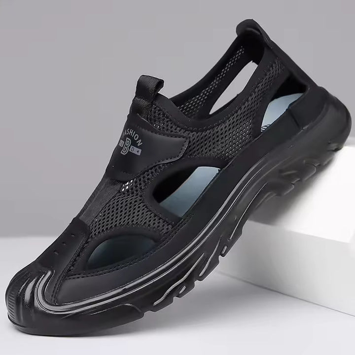 Roland | Premium Slip-On Stängda Tå Sandaler