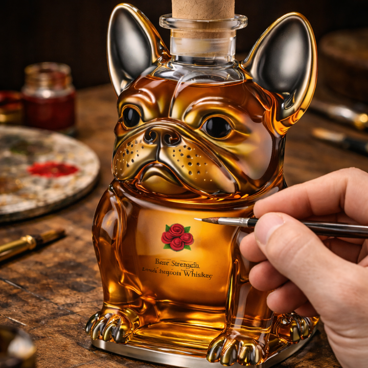 Dean | Whiskyflaska Hunddesign