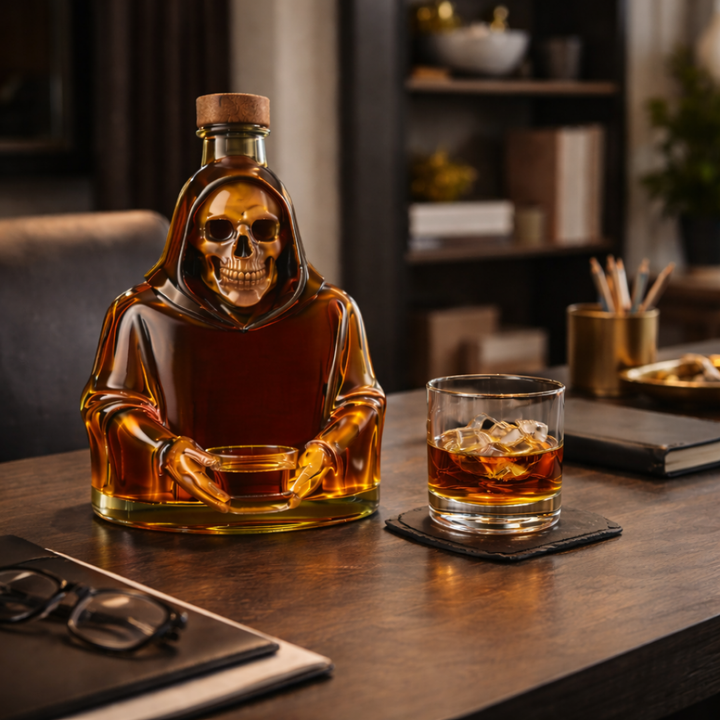 Roger | Whiskyflaska Dödsdesign