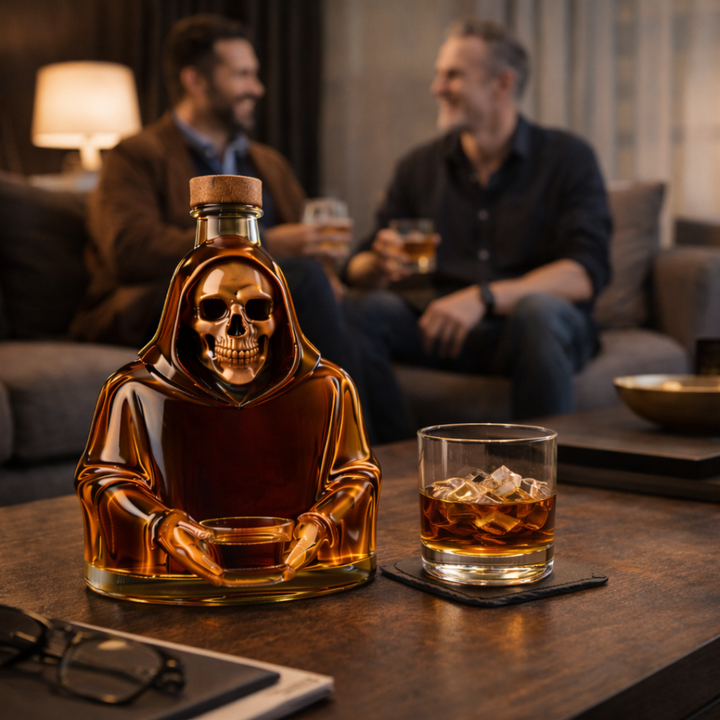 Roger | Whiskyflaska Dödsdesign