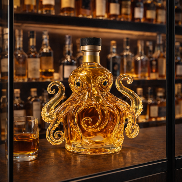Dale | Whiskyflaska Bläckfiskdesign