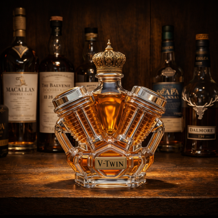 Wayne | Whiskyflaska V-Twin Design