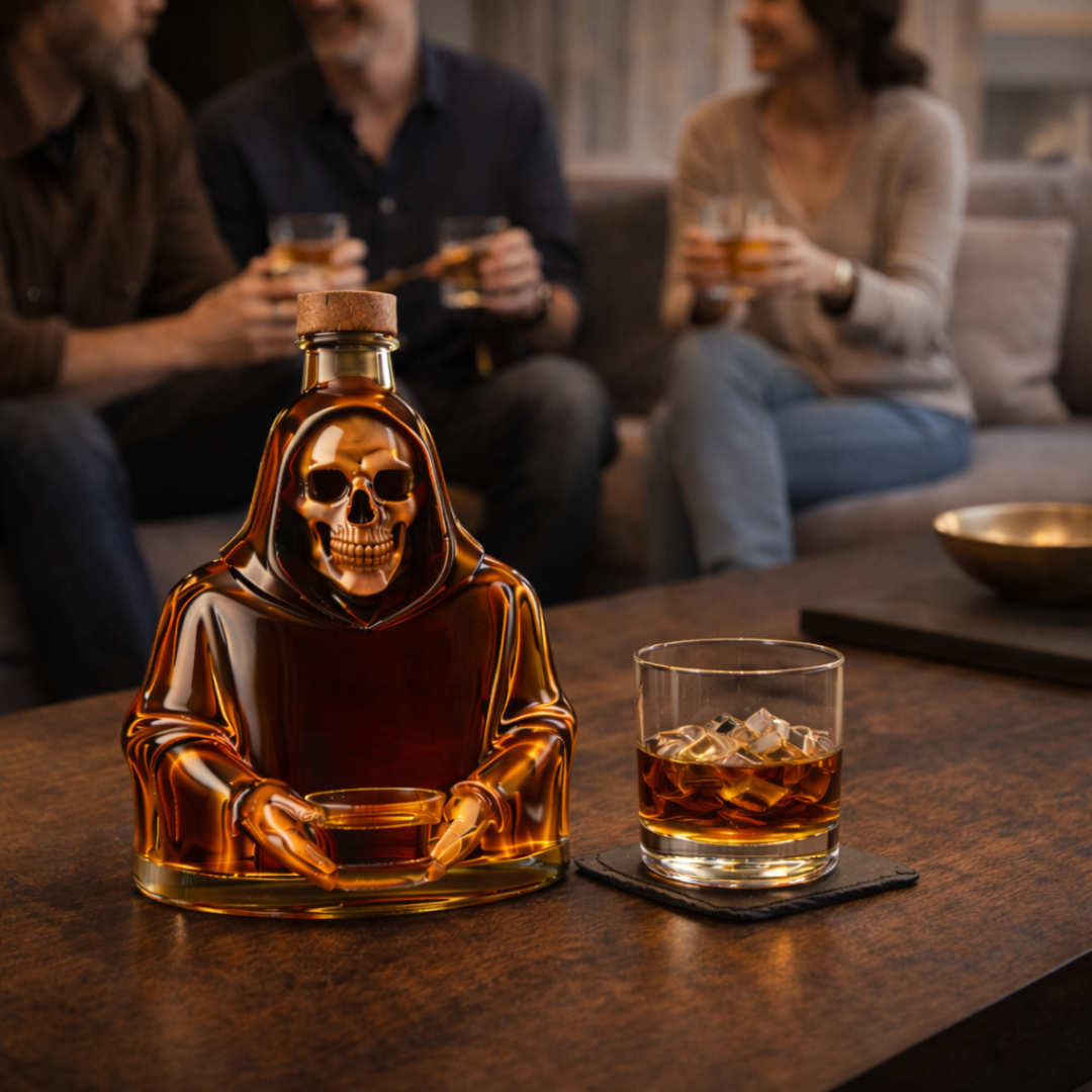Roger | Whiskyflaska Dödsdesign