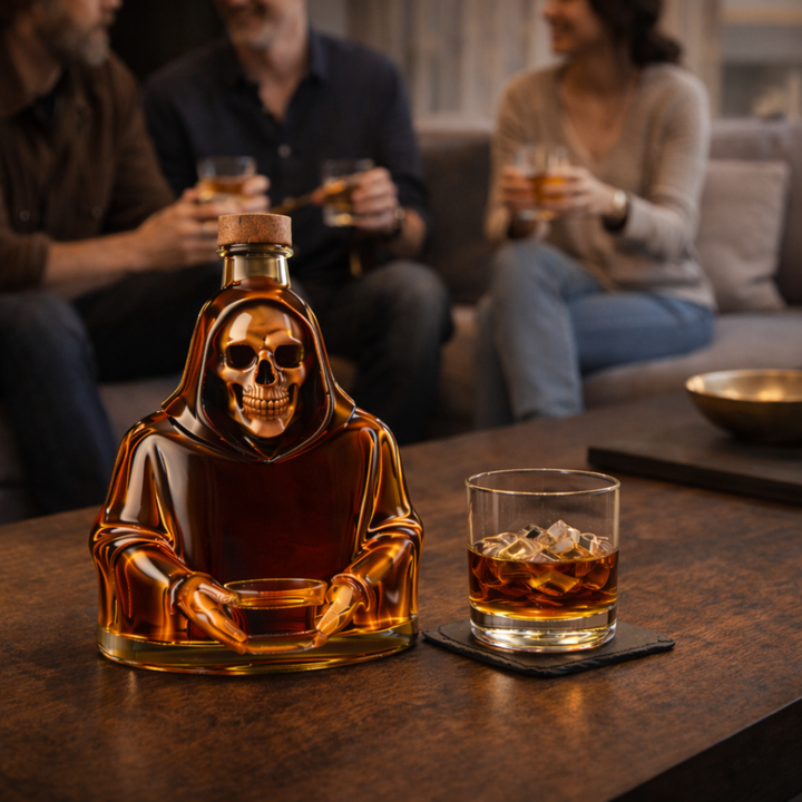 Roger | Whiskyflaska Dödsdesign