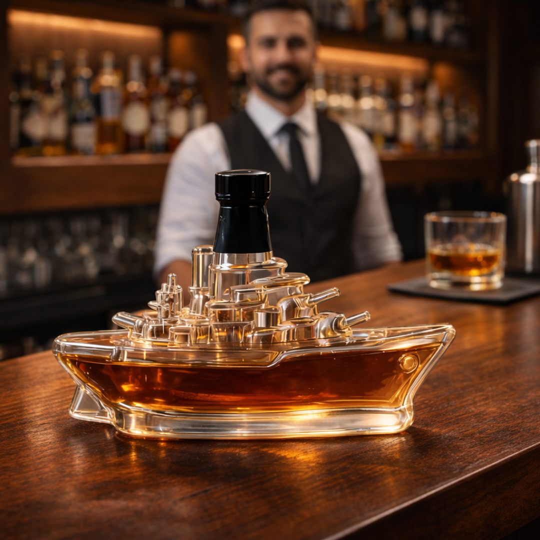 Travis | Whiskyflaska Marin Skeppdesign