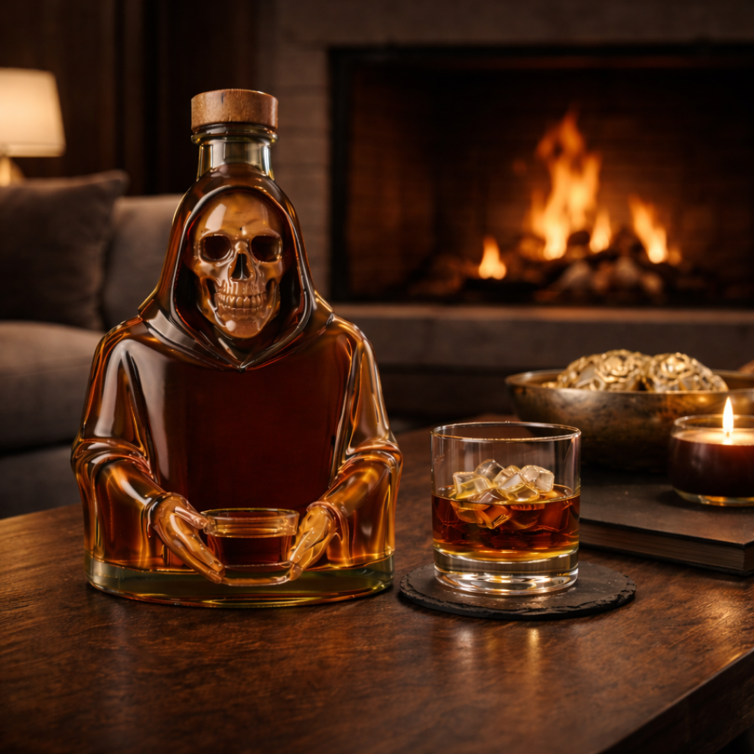 Roger | Whiskyflaska Dödsdesign