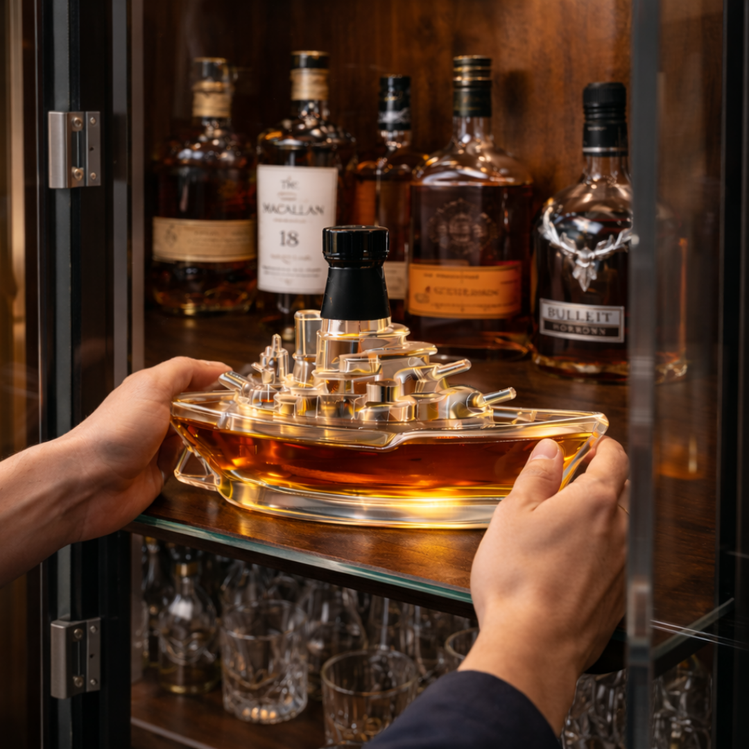 Travis | Whiskyflaska Marin Skeppdesign
