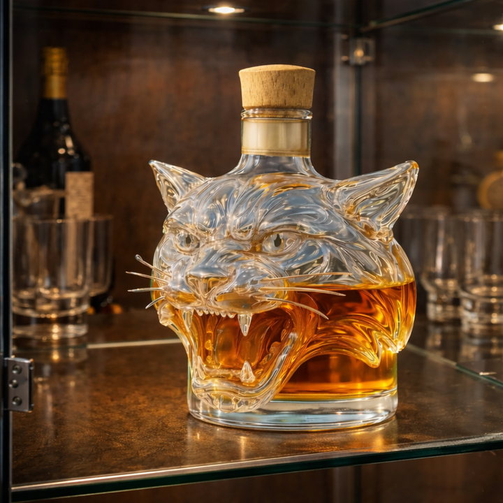 Joseph | Whiskyflaska med tigerdesign