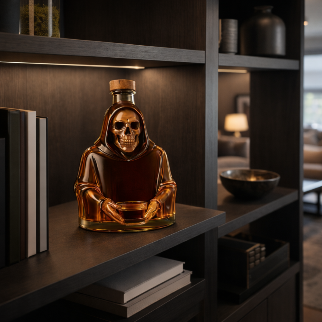 Roger | Whiskyflaska Dödsdesign
