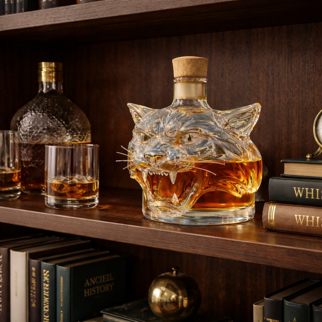 Joseph | Whiskyflaska med tigerdesign