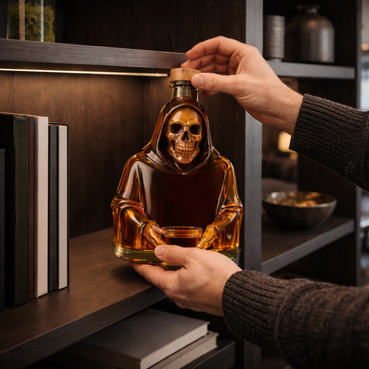 Roger | Whiskyflaska Dödsdesign