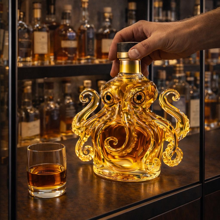 Dale | Whiskyflaska Bläckfiskdesign
